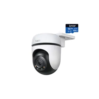(128G記憶卡組)【TP-Link】Tapo C500 1080P 200萬畫素戶外旋轉無線網路攝影機IP CAM(IP65防水/支援512G)