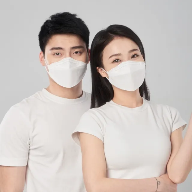 【DRX 達特世】TN95醫用4D口罩-冰晶白-成人20入/盒