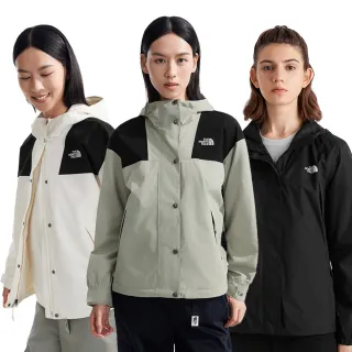 【The North Face 官方旗艦】中性款防水透氣衝鋒衣(多款任選)