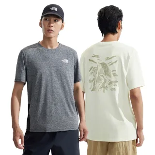【The North Face 官方旗艦】男女大LOGO特色印花短T(多款可選)