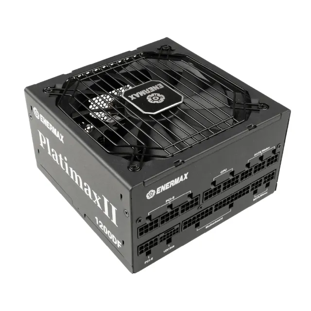 【ENERMAX】保銳科技  PlatimaxII 1200DF 1200W 80PLUS 白金牌電源供應(黑色)