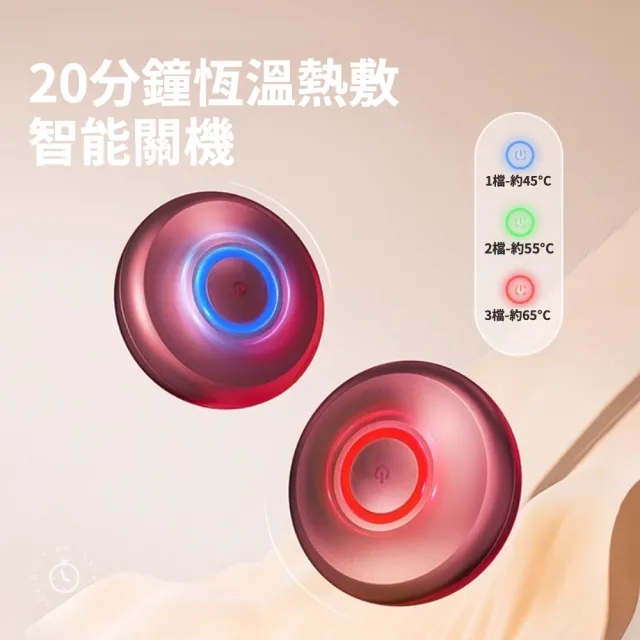 【楠阳艾】贈4貼艾灸貼-4頭石墨烯無線艾灸儀(智能調溫 石墨烯熱敷 艾灸盒 艾灸器具)