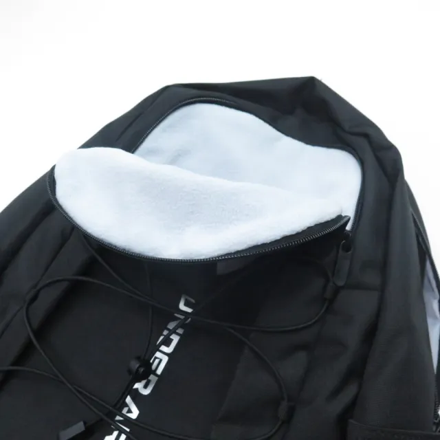 【UNDER ARMOUR】Hustle Sport 後背包 筆電夾層 防潑水(1364181001 黑)