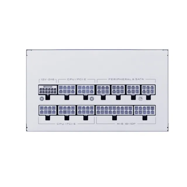 【LIAN LI 聯力】SX1200P 白/白金牌/ATX3.1/PCIE5.1 電源供應器