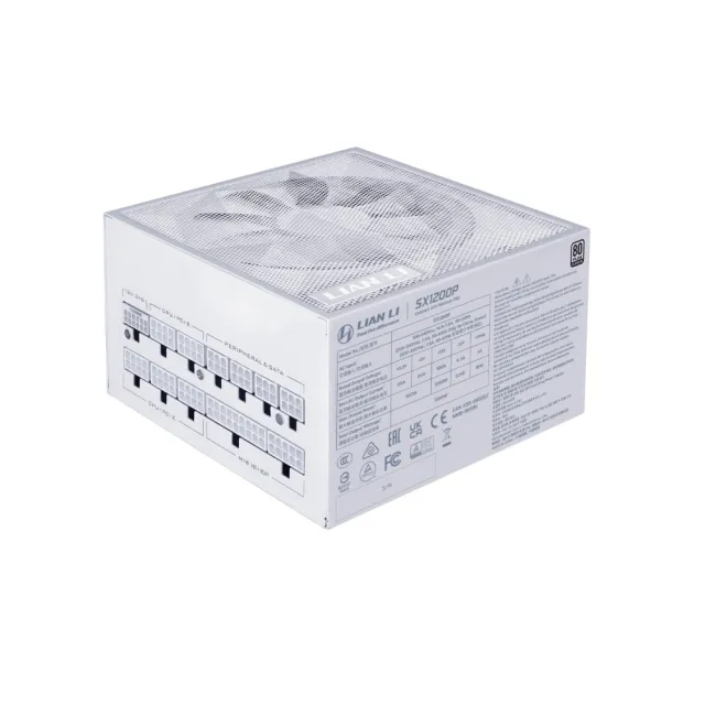 【LIAN LI 聯力】SX1200P 白/白金牌/ATX3.1/PCIE5.1 電源供應器