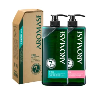 【Aromase 艾瑪絲】森系列 草本植萃洗髮精1000ml x2入(多款任選/專業頭皮洗髮精)