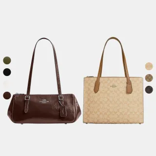 【COACH】蔻馳官方直營 ASHER/NINA/MORGAN 單肩包 單肩手袋 托特包 斜背包-多色任選(CBJ05/CL399)