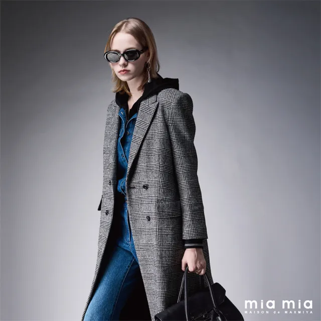 【mia mia】貼袋漸層刷色牛仔襯衫