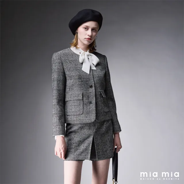 【mia mia】V領綁帶雪紡上衣