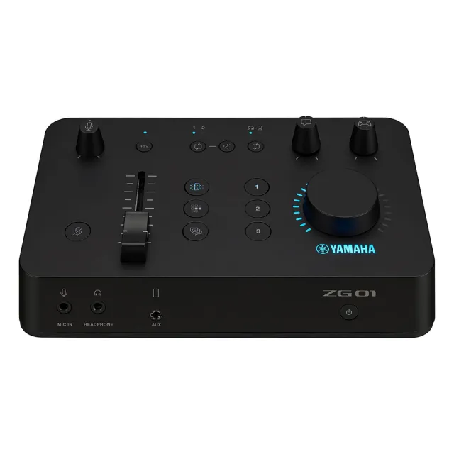 【Yamaha 山葉音樂】專為遊戲玩家和直播主設計的直覺式音訊控制介面套組 / 公司貨(ZG01 PACK)