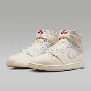 【NIKE 耐吉】運動鞋 籃球鞋 男鞋 AIR JORDAN 1 RETRO HIGH OG 喬丹 氣墊 高統 AJ1 米白(IH4363100)