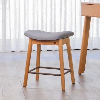 【有情門】STRAUSS Lab 小揚矮凳-布面款/可選座高(製作期2-3週/實木/MIT/休閒椅/工作椅/餐椅)