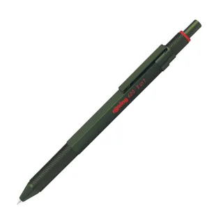 【rOtring】德國紅環rOtring 600型 3IN1 多功能原子筆 綠色(rOtring 600)