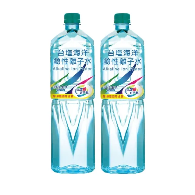 【台鹽】海洋鹼性離子水1500mlx2箱(共24入;官方直營)