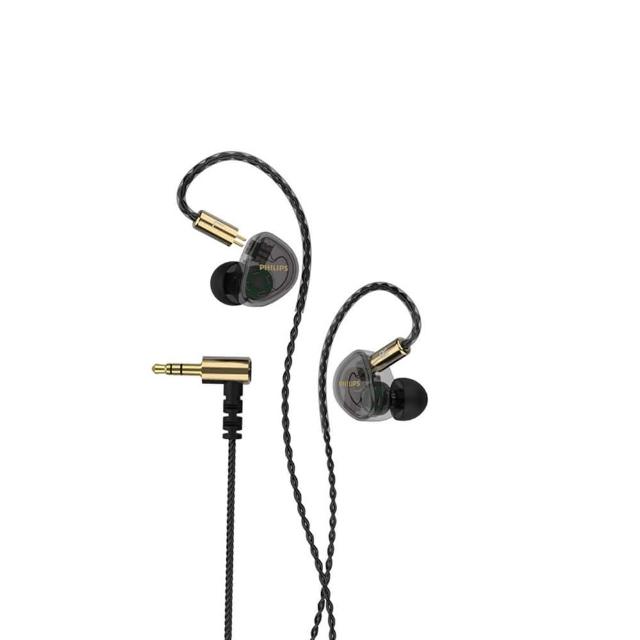 【Philips 飛利浦】專業級IEM監聽入耳式有線耳機-TAE7009BK