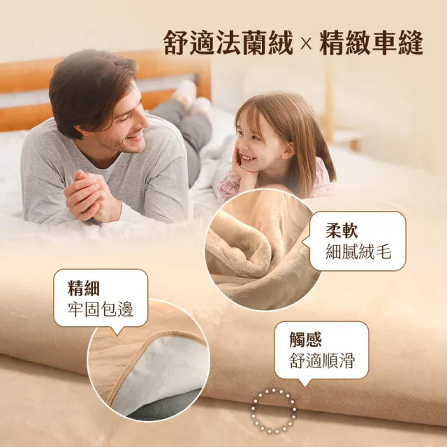 【SAMPO 聲寶】恆溫定時單人電熱毯(HY-JA06S)