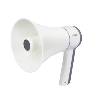 【KINYO】手持輕巧多用途大聲公/喊話器/擴音器(福利品)