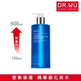 【DR.WU 達爾膚】雙12限定★玻尿酸保濕精華化妝水500ML(重量版)