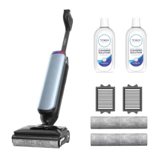 【Tineco 添可】S9 Artist Pro 平躺速乾洗地機豪華全配組(AI全向助航/5分鐘速乾/85度熱水洗/電解水除菌)