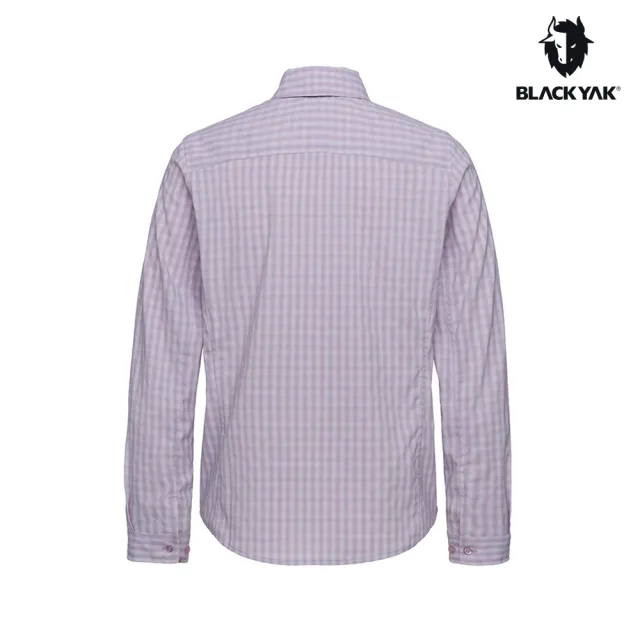 【BLACKYAK】女 BASIC格紋長袖襯衫[二色可選]BYEB2WS301(秋冬 吸濕快乾 格紋 女襯衫)