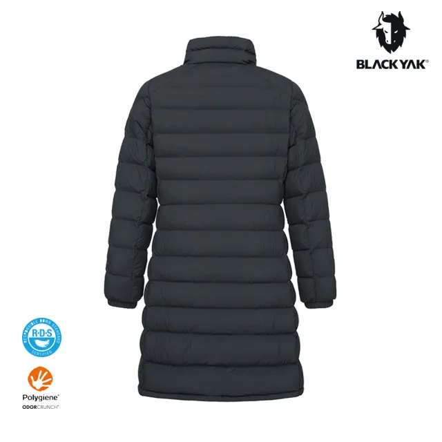 【BLACKYAK】女 DION長版羽絨外套(二色)秋冬 POLYGIENE 人道鵝絨 女長版外套(BYEB2WJ907)