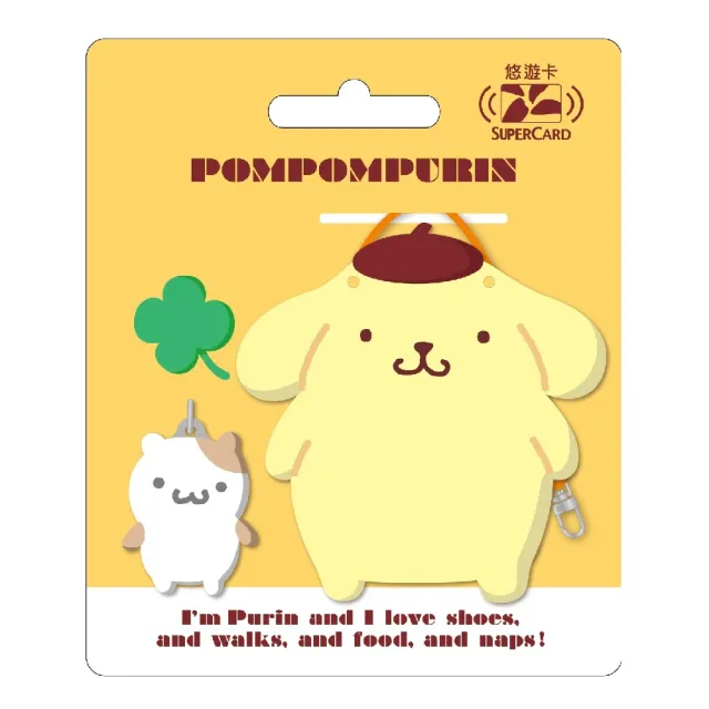【Easycard 悠遊卡】代銷 三麗鷗龐大SUPERCARD造型悠遊卡-多款