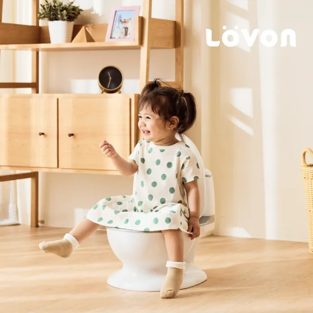 【LOVON】仿真學習小馬桶(尺寸容量加大  承重再升級 兒童馬桶/學習馬桶/音樂馬桶)