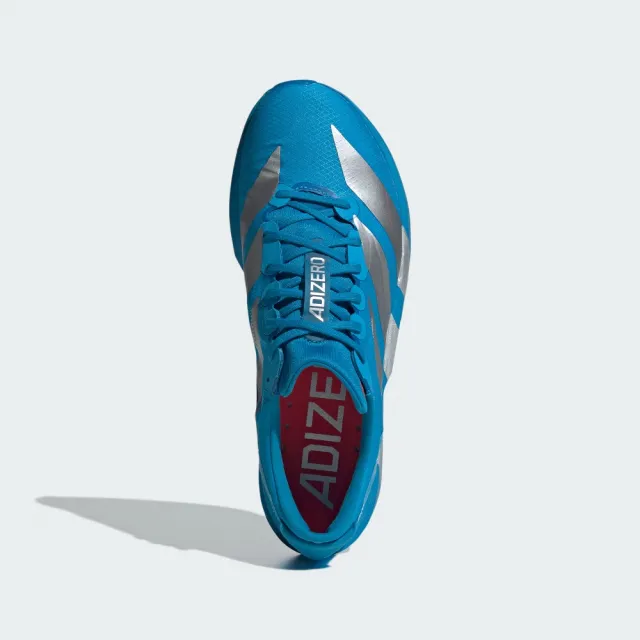 【adidas 愛迪達】ADIZERO ADIOS 9 跑鞋(JQ1683 男鞋 運動鞋 輕量薄底 慢跑鞋 藍色調)