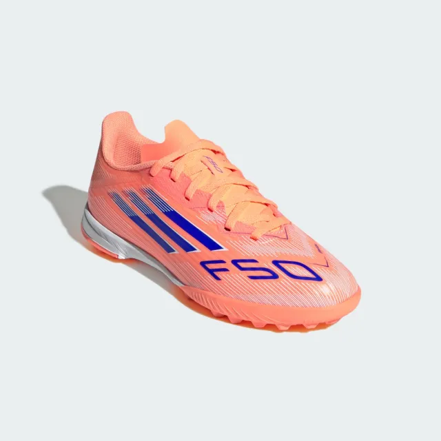 【adidas 愛迪達】F50 LEAGUE TURF 足球鞋 運動鞋 童鞋 JI0001