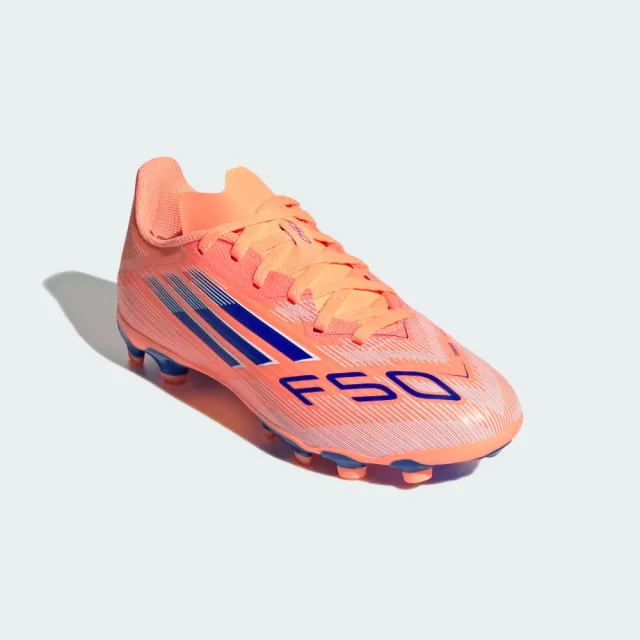 【adidas 愛迪達】F50 LEAGUE 足球鞋 運動鞋 童鞋 JH7751