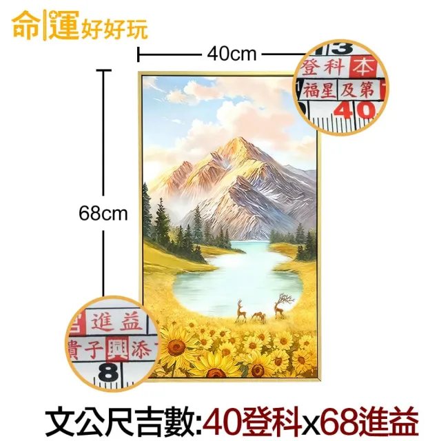 【命運好好玩】湯鎮瑋-水聚向陽玄關掛畫