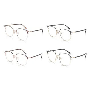 【JINS】商務眉型金屬眼鏡-多款任選 男性熱銷(UMF-22S-136/137)