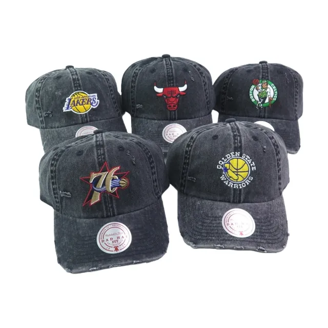 【M&N】NBA GGPA STRAPBACK 球帽 做舊老帽(MN25AHA3- 黑)