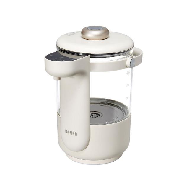 【SAMPO 聲寶】2L智能溫控玻璃電熱壺(KP-PA20GM)
