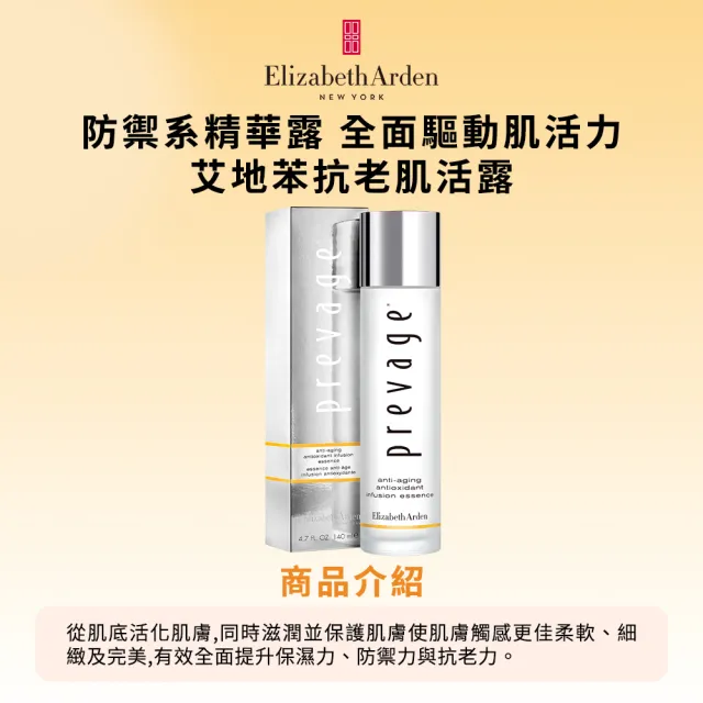 【伊麗莎白雅頓】官方直營 艾地苯抗老肌活露 140ml