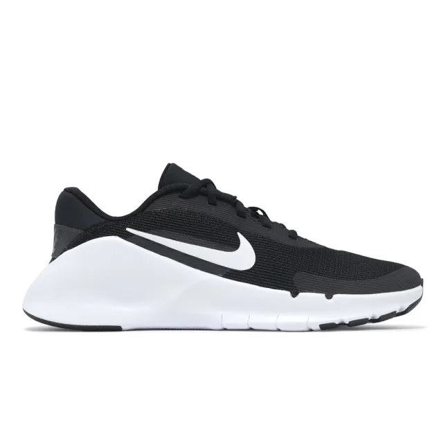 【NIKE 耐吉】訓練鞋 Flex Train 男鞋 黑 白 緩震 運動鞋(HV9972-003)
