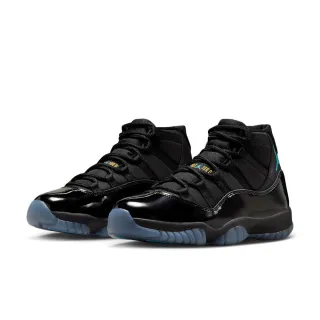 【NIKE 耐吉】Nike Air Jordan 11 Gamma 黑藍 籃球鞋 漆皮 半透明外底 休閒鞋 運動鞋 男鞋 CT8012-047