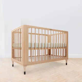 【i-Smart】原生初紋櫸木嬰兒床(不含床墊｜成長床｜兒童床｜多功能嬰兒床｜成長床)