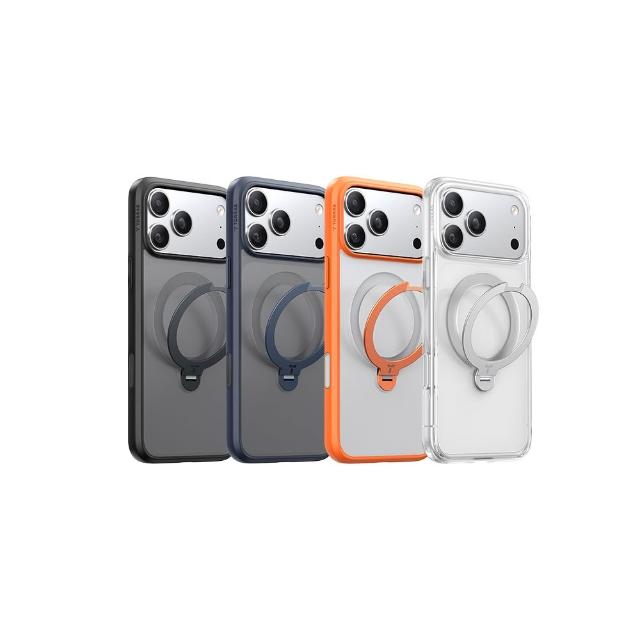 【TORRAS 圖拉斯】UPRO Ostand Spin iPhone 17/16/15/14 MagSafe 支架防摔手機殼