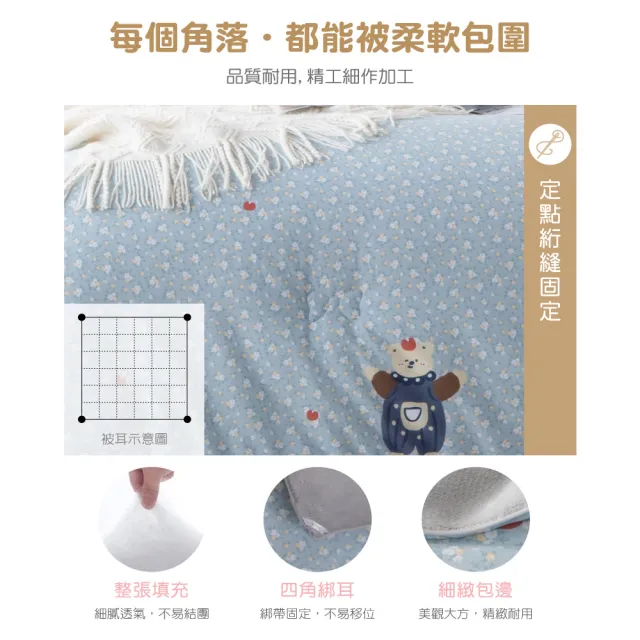 【FOCA】買1送1 銀離子牛奶絨呼嚕被2KG-雙人180x210cm(9款任選/防蹣抗菌/可機洗/水洗被/四季被/兩用被)
