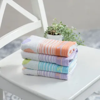 【SunFlower 三花】6入組毛巾 濃情點點