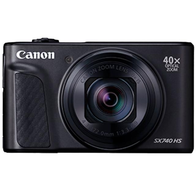 【Canon】PowerShot SX740 HS 128G全配組(40倍變焦 公司貨)