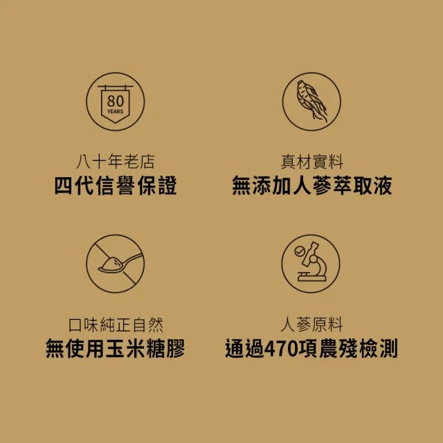 【老協珍】人蔘精箱購 48入 原味x2箱(60ml/入 送禮)