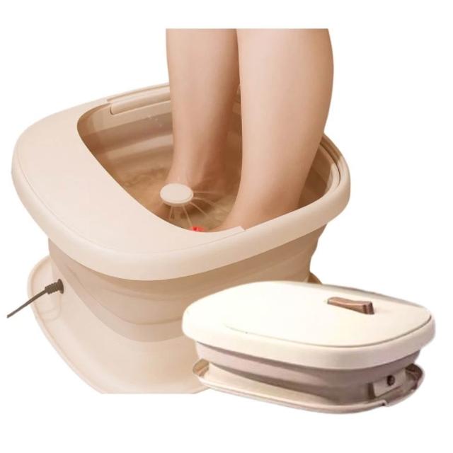 【Kolin 歌林】熱淋機丨熱浪噴淋摺疊PTC陶瓷泡腳機足浴機KSF-XK082(首創噴淋摺疊款式 可底盤拆洗)