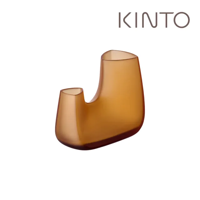 【Kinto】TRE 雙口花瓶 11cm 琥珀