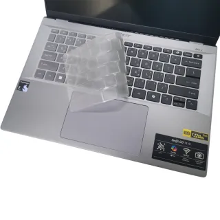 【Ezstick】ACER Swift GO 14 AI SFG14-01 奈米銀抗菌TPU 鍵盤保護膜(鍵盤膜)