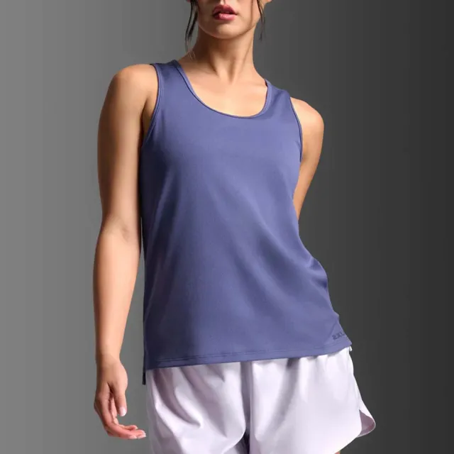 【2XU】W Aero Singlet 女士 暢跑透氣排汗快乾UPF防曬無袖運動背心(兩色任選)