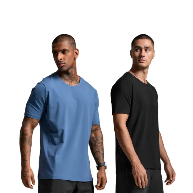 【2XU】M Motion Cotton Flex Tee 男士 挑戰者棉感吸汗乾爽短袖運動T恤(兩色任選)
