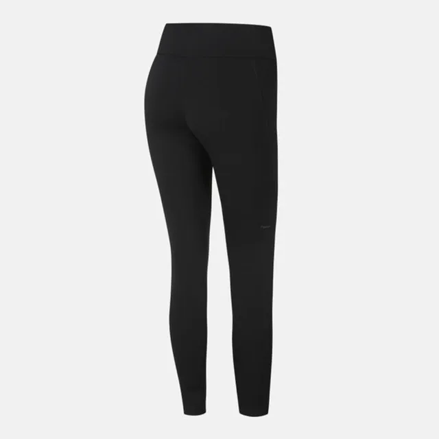 【DESCENTE】迪桑特 女士 彈性支撐9.5分運動緊身褲(黑色)