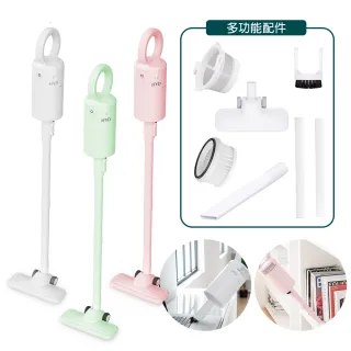 【HYD】輕量手持無線吸塵器D-82(HEPA/濾網/車用/美型)